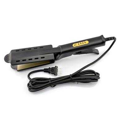 China 2021 Flat Hair Straightener Hair Iron 45W Hair Straightener With Fast Steam Heat Up 4 Level Adjustable Temperatures for sale