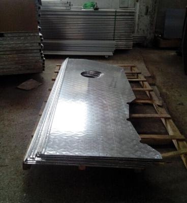 China Aluminum plate proceesing spare parts, aluminum sheet with hole, aluminum spare parts for sale