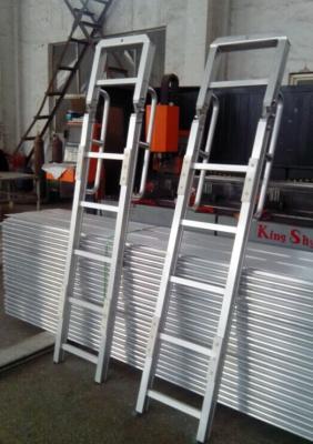 China non-standard Aluminum step ladder, truck ladder,fire engines ladder for sale