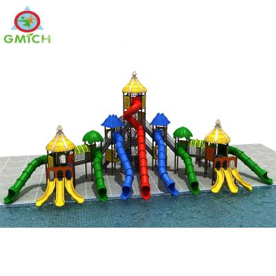 China Durable amusement water games kids water park water playground, water park slides for sale, water park equipment with price list water slide for sale