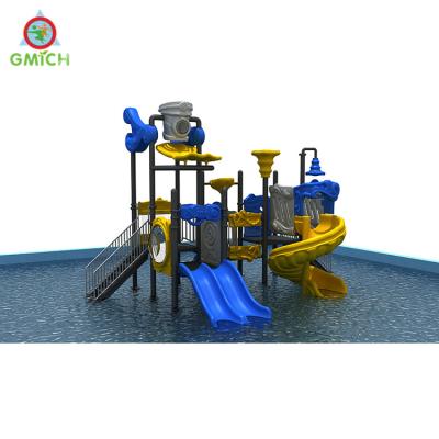 China LLDPE 2021 Public Water Amusement Park Kids Garden Water Slide for sale