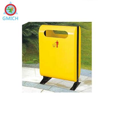 China Eco-friendly Colorful Metal Trash Can Outdoor Trash Bin For JMQ-G248L for sale