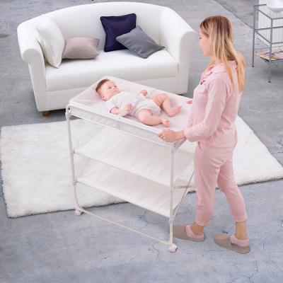 China Portable Foldable Baby Diaper Table Care Changing Infant Diaper Table for sale