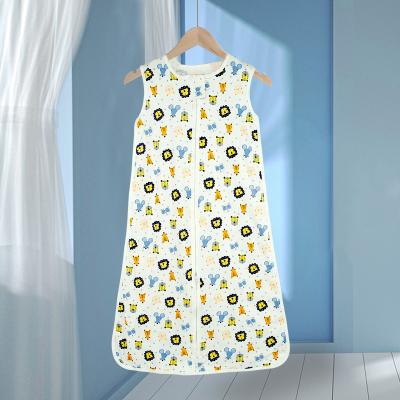 China Breathable Breathable Cotton Baby Winter Sleeveless Super Soft Newborn Sleeping Bags for sale