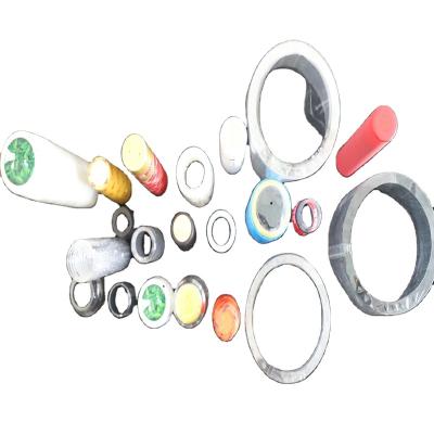 China Automation Equipment Factory direct sales Seal Custom Plastic Heat Shrink Sleeve Bottle Hot Stamping Shrink Wine Cap for sale