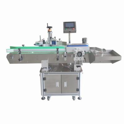 China Food Stable performance precise adaptable plastic glass bottle drum automatic round bottle labeling machine for sale