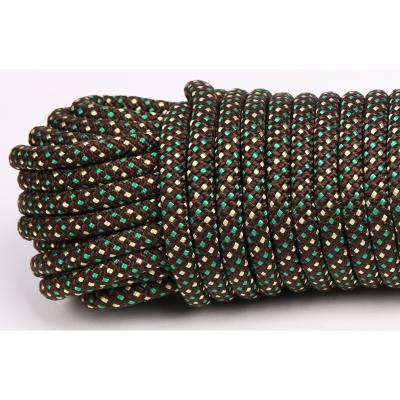 China Wholesale Braided Polyester/Nylon/PP Rope Diamond Braid Polypropylene Rope pp Braided Rope From Manufacturer for sale