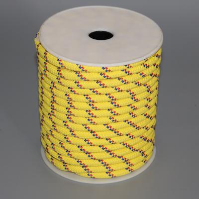 China MM 6mm 8mm 10mm 16 Moisture 4 Strand PP Braided Rope PP Twisted Rope Resistant For Packing for sale