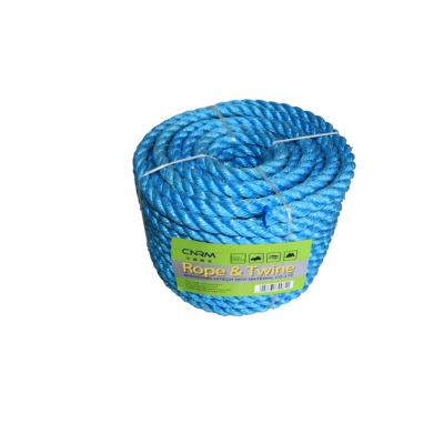 China Polypropylene Tech Rope Factory PP Twisted Rope China Manufacturer Wholesale 3 Strand Polypropylene Twisted Rope for sale