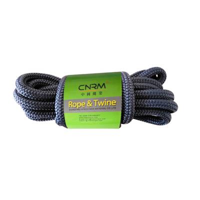 China Mooring Line Braided Line Polyester Double Rope Tech Rope Factory Dock Double Marine Rope Braided Line for sale