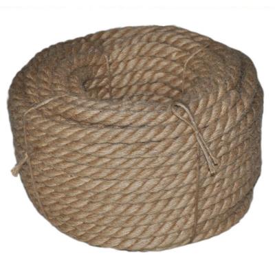 China Raw natural jute rope 20mm jute and polypropylene twine for holticultural and garden use for sale