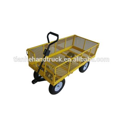 China Garden Work Better Single Tool With Locks Material Handling Equipment Garden Cart for sale