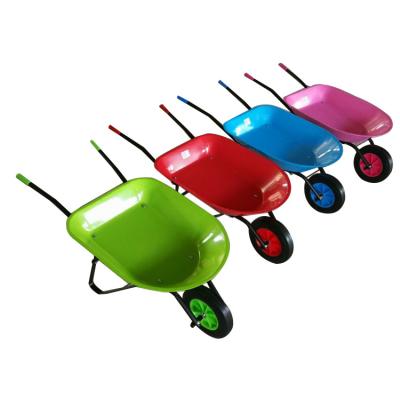 China Children Mini Wheel Barrow Beach Child Toy Kid Metal Longevity Car for sale