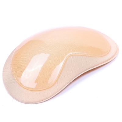 China Niris Lingerie Heart Shape Women Summer Sponge Foam Bra Pads Chest Cup Breast Bra Bikini Accessories Insert Chest Pad for sale