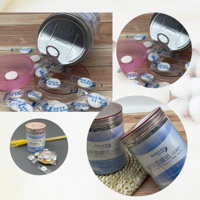 China Cloth Surface Is Soft 22gsm Lyocell Diy Face Mask Cupro Fiber Ultra Thin Thin Cosmetic Disposable Face Mask Elastic Facial Compressed Mask for sale