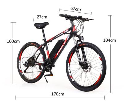 China Cheap High Quality E-bike Steel Frame Steel Assisted Variable Speed ​​Electric Bicycle for sale