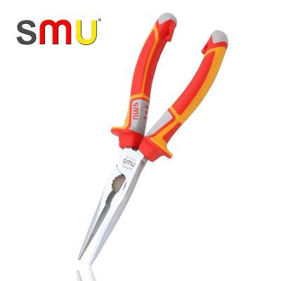 China SMU To Reduce Labor 6 Inch Cr-V Alicates Wire Pliers Insulated Tools 8 Inch Long Nose Pliers for sale