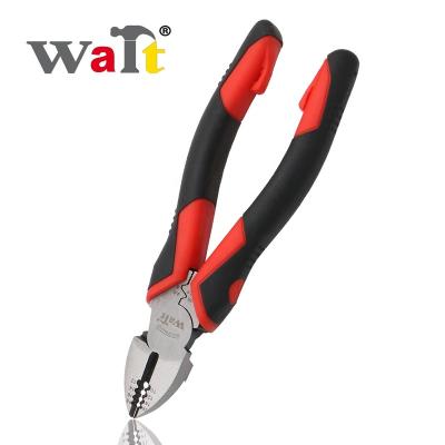 China MULTI FUNCTIONAL HOLD 8 Inch Cr-V Multi Function Electric Tool Pliers Wire Crimper Wire Cutter for sale