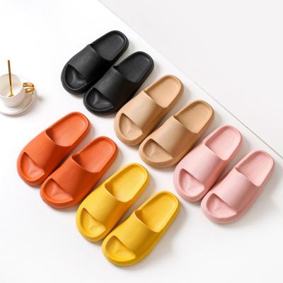 China EVA Soft Anti-slippery Comfortable Indoor Shoes Slipper Fashion Home Bedroom Slippers Unisex Lightweight Home Shoes for sale