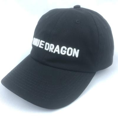 China JOINT Hot Sale Outdoor Sports Logo Custom Hat Embroidered Solid Color Black Gorras Adjustable Baseball Hat for sale