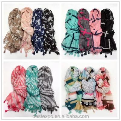 China Party Pending Scarf Fashion Scarf Thin Cotton Shawl Scarf For Muslim Women Sew Wholesale for sale