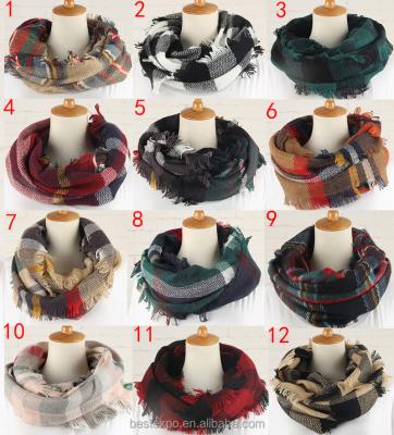 China Wholesale Infinity Scarf and Shawls Winter Neck Warmer Scarf Knitted Infinity Scarf and Shawls Winter Neck Warmer Scarf for sale