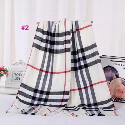 China Fashion Tartan Scarf New Design Tartan Fashion Cashmere Scarf Classic Wholesale for sale