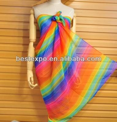 China Wholesale New Beach Shawl Design Beach Miami Scarves for sale