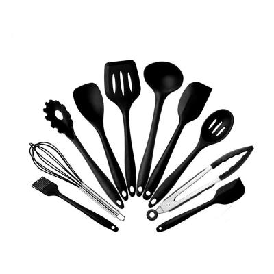 China Minimalist light weight and strong gold supplier homeware kitchen utensils silicone kitchen tool kit for sale