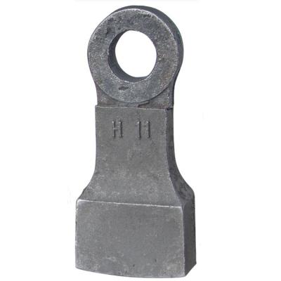 China Machinery Repair Shops High Manganese Steel Crusher Parts Hammer Head For Impact Crusher for sale