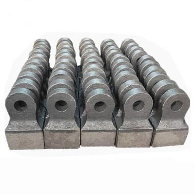 China Building material stores sand making hammer crusher crushed stone hammer head wear resistant alloy casting hammer head for sale