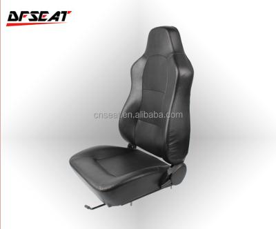 China PVC Leather Or PVC Fabric With Double Adjuster And Slider Single Electric Auto Car Seat for sale