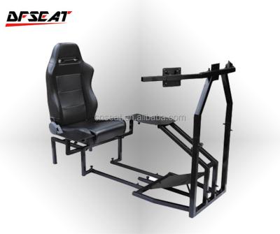 China Steel Pipe Racing Game Simulator Driving Simulator / Flight Cockpit Simulator for sale