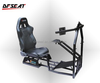 China Steel Pipe Driving Game Seat Racing Simulator for sale