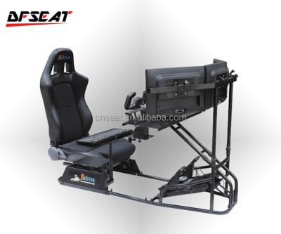 China Steel saitek flight racing simulator game play seat for sale