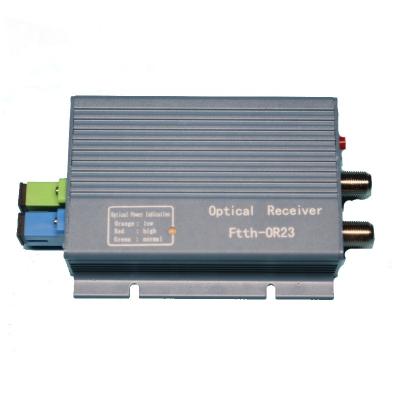 China FTTH FTTB FTTX Mini Network Ftth CATV Optical Receiver Node With WDM With 2 Output 1550nm Fiber Equipment Left CAG Receiver Micro ftth Node for sale