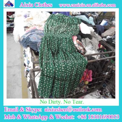 China Popular Cheaper Used Clothes Second Hand Clothes Container In Dubai for sale