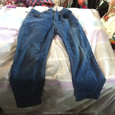 China 100% cotton hot sale summer second hand pants, used clothing jeans for sale