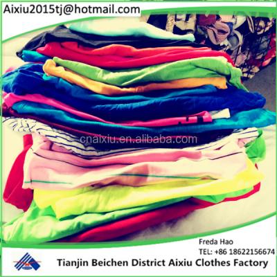 China Fashion in pakistan used t-shirt mix summer used clothing for sale