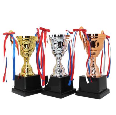 China Large Size Europe Metal Toy Trophy Components Sports Trophy Cup Trophy for sale