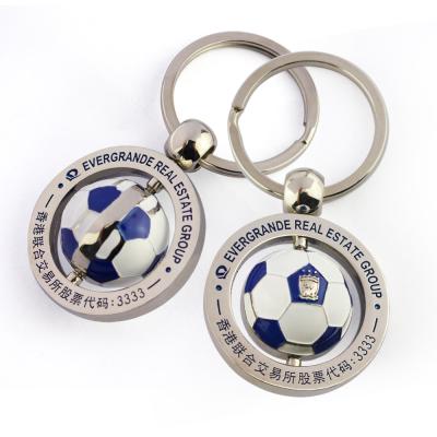 China Promotion Gifts Manufacturer Custom 3d Mini Fidget Toy Keychain Metal Foot Ball Fidget Sensory Toy Keychain for sale