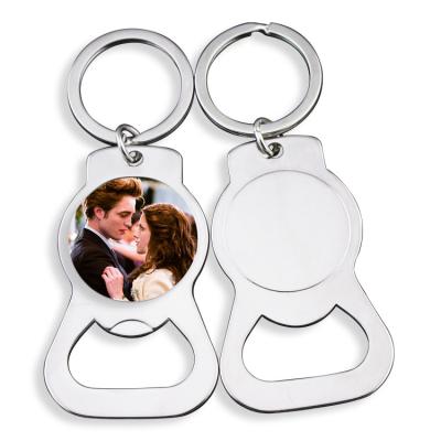 China Eco-friendly tks best giving wedding favor bottle opener/wedding keychain/wedding souvenirs gift for guests for sale