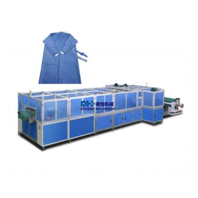 China New Version SMS Cloth Product Cloth Disposable Cloth Cloth SMS Lab Protective Automatic Disposable Nonwoven Surgical Gown Disposable Nonwoven Fabric Making Machine for sale