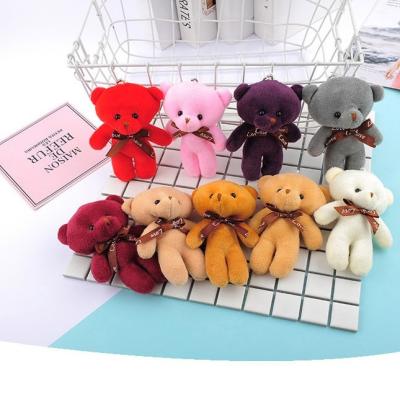 China Wholesale Teddy Bear Kawaii Angel Small Teddy Bear Plush Stuffed Animals Soft Plush Dolls Kids Toys Animal Plush Key Chain for sale