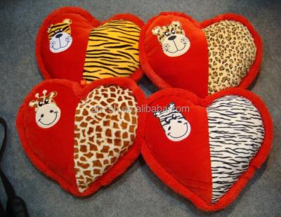 China Plush Toy Valentine's Day Heart Teddy Bears Stuffed Plush Toys and Pillow for sale