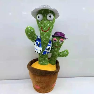 China Sing Dance Speak Dancing Talking Dancing Wholesale Amazon Cactus Funny Hot Selling Singing Dancing Cactus With Lights 120 Songs For Kids for sale