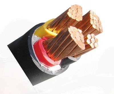 China Construction 0.6/1kv Low Voltage PVC Insulated Steel Wire Armored Power Cable for sale