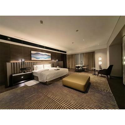 China Modern Crown Plaza Hotels Courtyard Bedrooms Guest Room Hotel Furniture Customization for sale