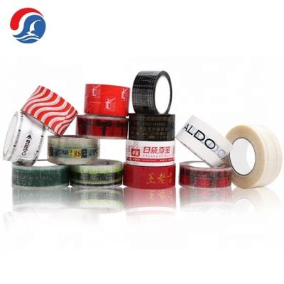 China Waterproof Famous Brands High Bopp Wrapping Sticky Adhesive Tape With Custom Color for sale