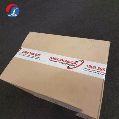 China Waterproof Custom Printed Logo Label Cardboard / Eco Friendly Packaging Box Tape For Custom Package for sale